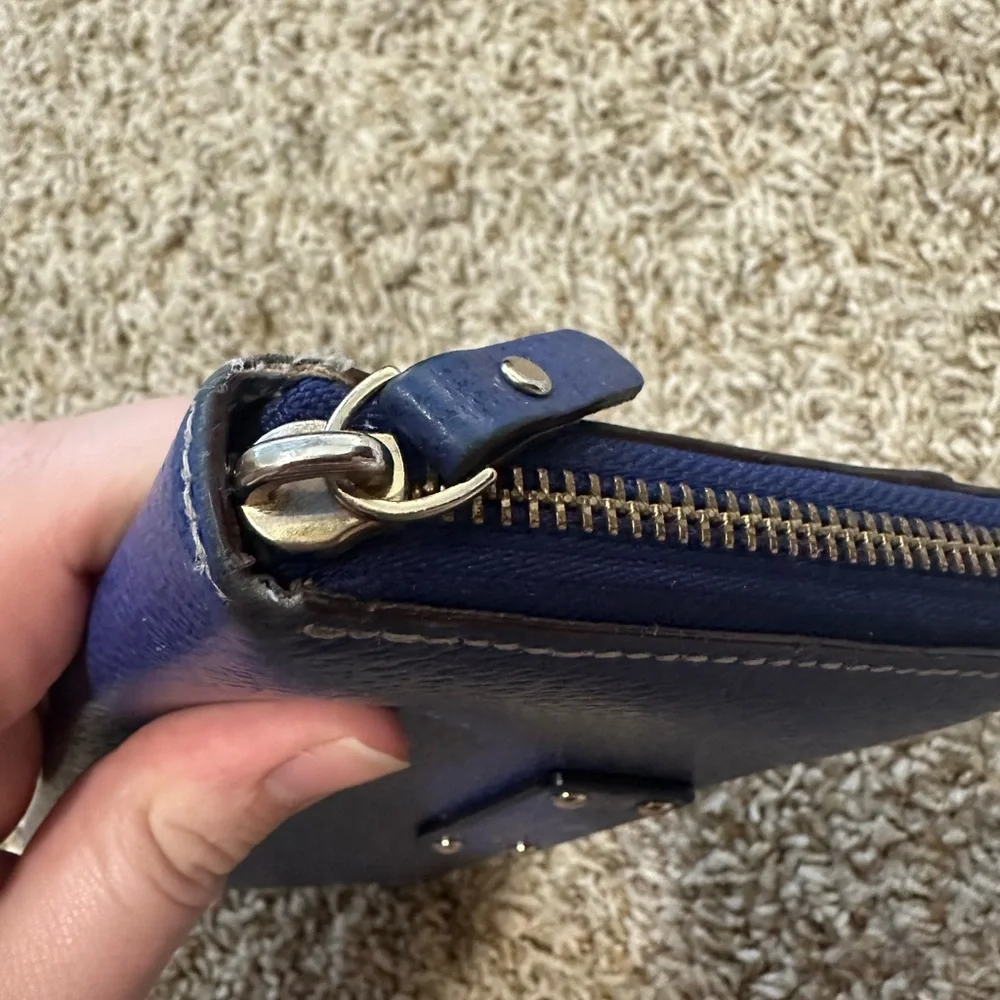 Kate Spade Blue Wallet - Picture 7 of 16